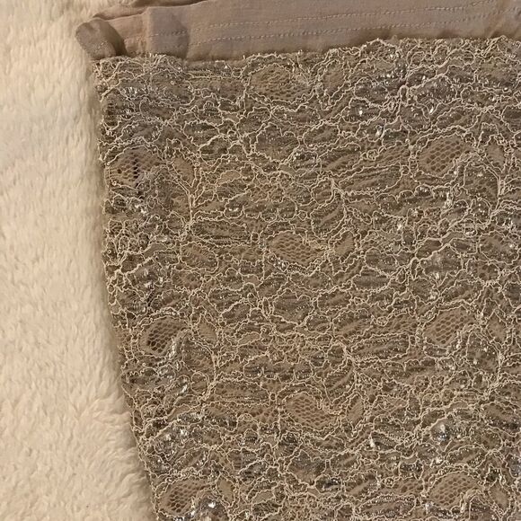 : : H&M Metallic Lace Mini Skirt : : - Picture 5 of 10